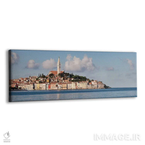 تابلو دکوراتیو Rovinj, Istria, Croatia" - "کلیسای باسیلیکای سنت یوفمیا… اثر پانورامیک ایمجز - نمای پرسپکتیو محصول