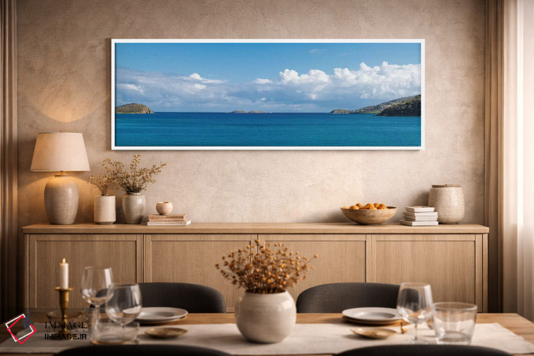 تابلو دکوراتیو Coral Bay, St. John, U.S. Virgin Islands" - "منظر دریا… اثر پانورامیک ایمجز - D2W