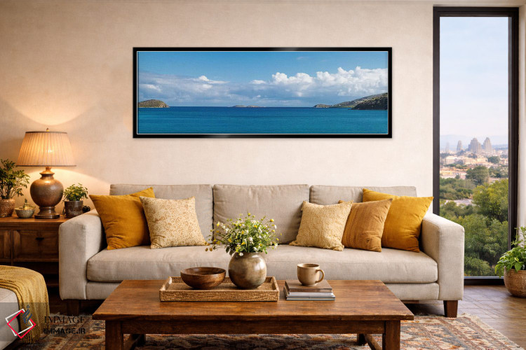 تابلو دکوراتیو Coral Bay, St. John, U.S. Virgin Islands" - "منظر دریا… اثر پانورامیک ایمجز - D6B