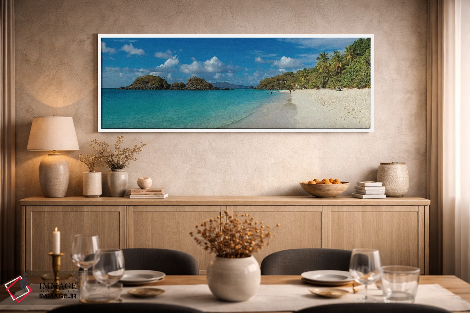 تابلو دکوراتیو St. John, U.S. Virgin Islands" - "خلیج ترانک II، سنت جا… اثر پانورامیک ایمجز - D2W