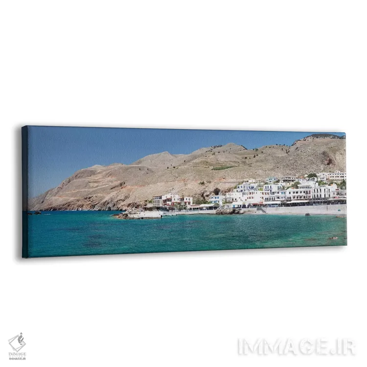 تابلو دکوراتیو Sfakia, Chania, Crete, Greece" - "هورا سفاکیون، سفاکیا… اثر پانورامیک ایمجز - نمای پرسپکتیو محصول