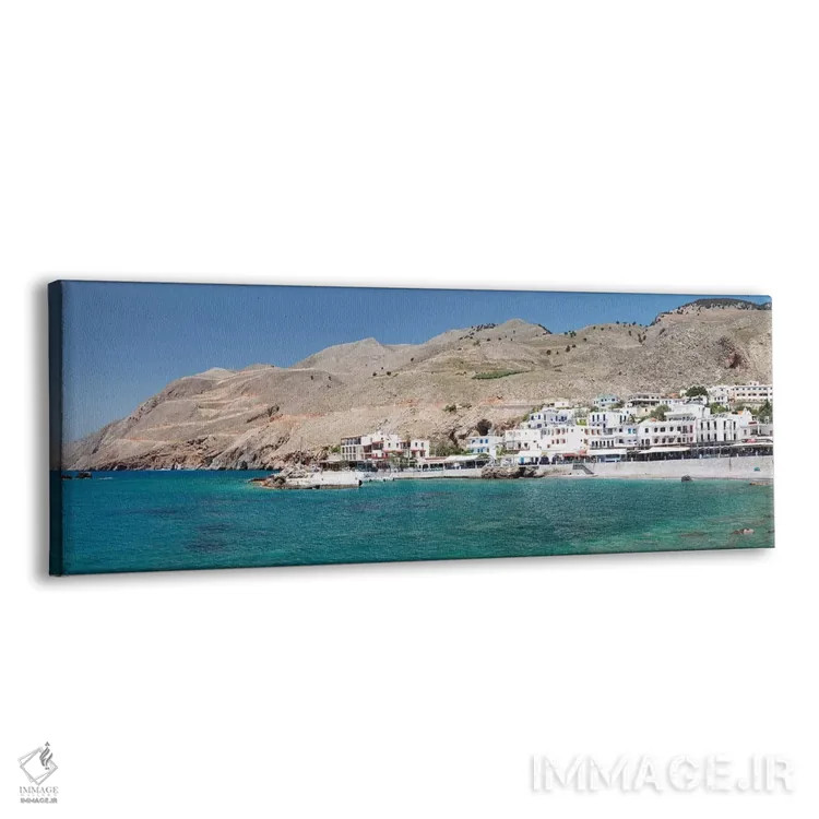 تابلو دکوراتیو Sfakia, Chania, Crete, Greece" - "هورا سفاکیون، سفاکیا… اثر پانورامیک ایمجز - نمای پرسپکتیو محصول