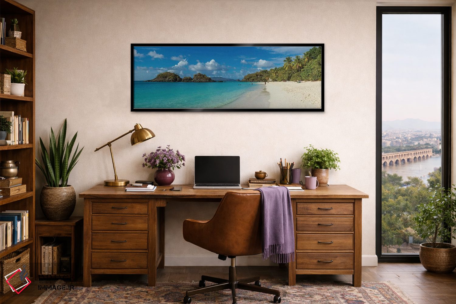 تابلو دکوراتیو St. John, U.S. Virgin Islands" - "خلیج ترانک II، سنت جا… اثر پانورامیک ایمجز - D3B