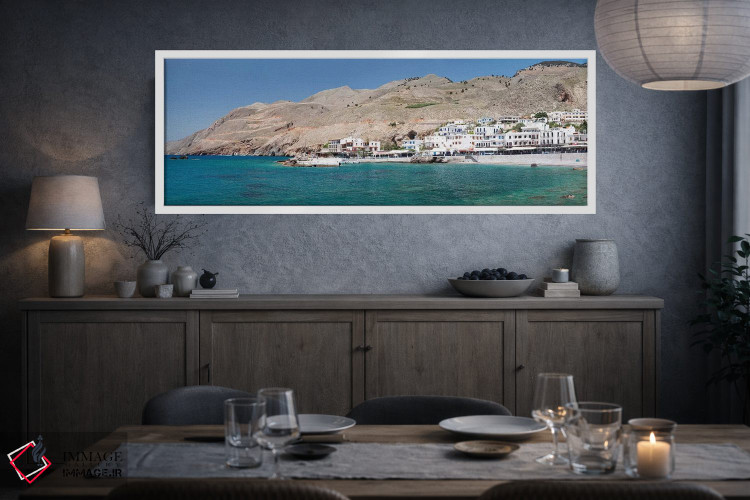 تابلو دکوراتیو Sfakia, Chania, Crete, Greece" - "هورا سفاکیون، سفاکیا… اثر پانورامیک ایمجز - D3W