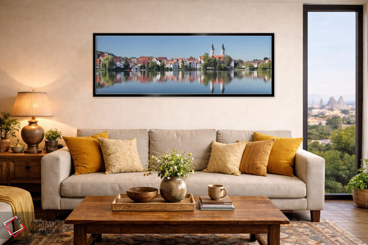 تابلو دکوراتیو Bad Waldsee, Ravensburg, Baden-Wurttemberg, Germany"… اثر پانورامیک ایمجز - D5B