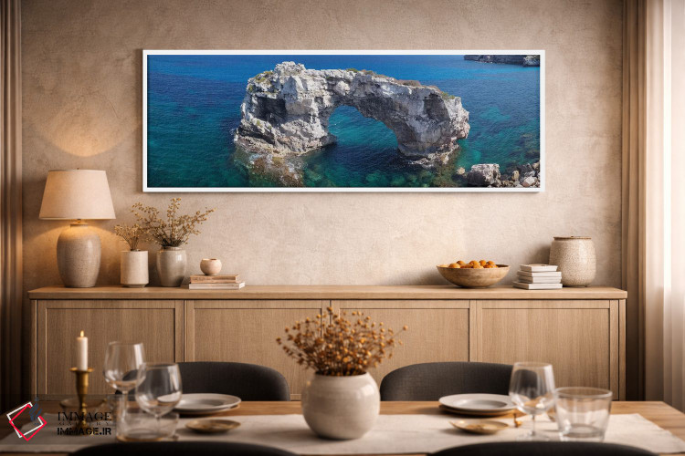 تابلو دکوراتیو Santanyi, Majorca, Balearic Islands, Spain" - "قوس طبیع… اثر پانورامیک ایمجز - D2W