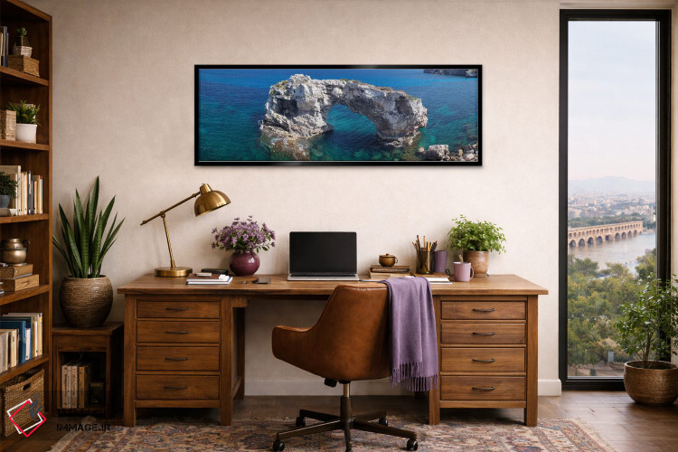 تابلو دکوراتیو Santanyi, Majorca, Balearic Islands, Spain" - "قوس طبیع… اثر پانورامیک ایمجز - D3B