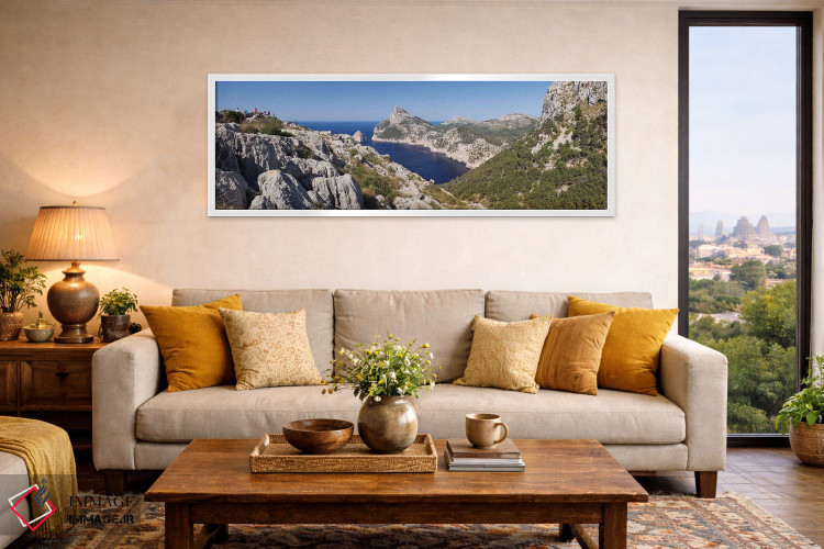 تابلو دکوراتیو Majorca, Balearic Islands, Spain" - "کاپ د فورمنتور II… اثر پانورامیک ایمجز - D5W