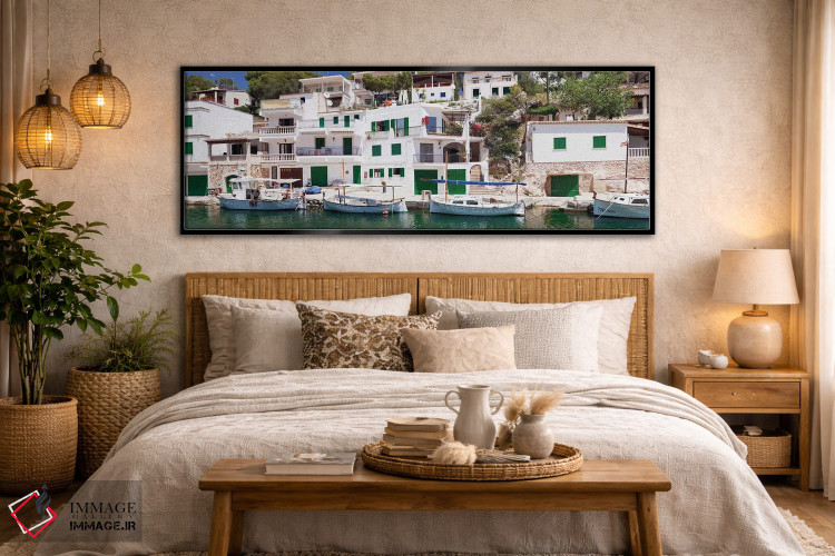 تابلو دکوراتیو Cala Figuera, Santanyi, Majorca, Balearic Islands, Spai… اثر پانورامیک ایمجز - D6B