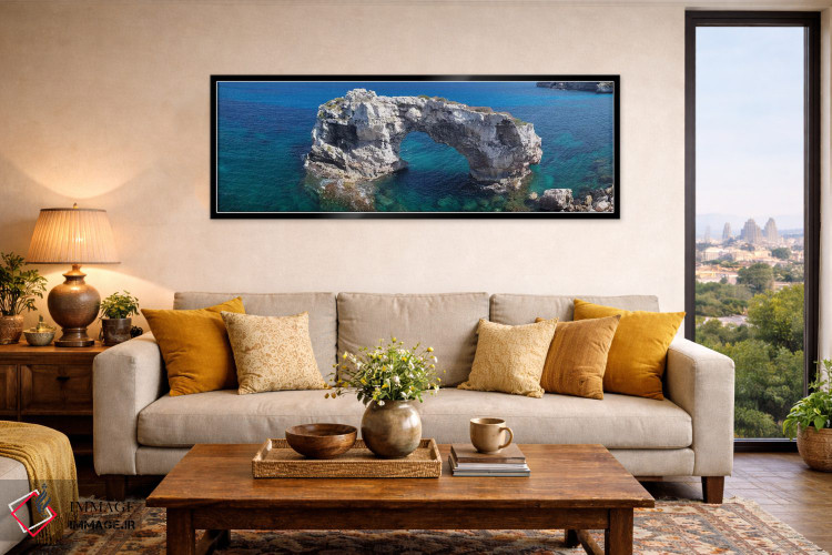 تابلو دکوراتیو Santanyi, Majorca, Balearic Islands, Spain" - "قوس طبیع… اثر پانورامیک ایمجز - D5B