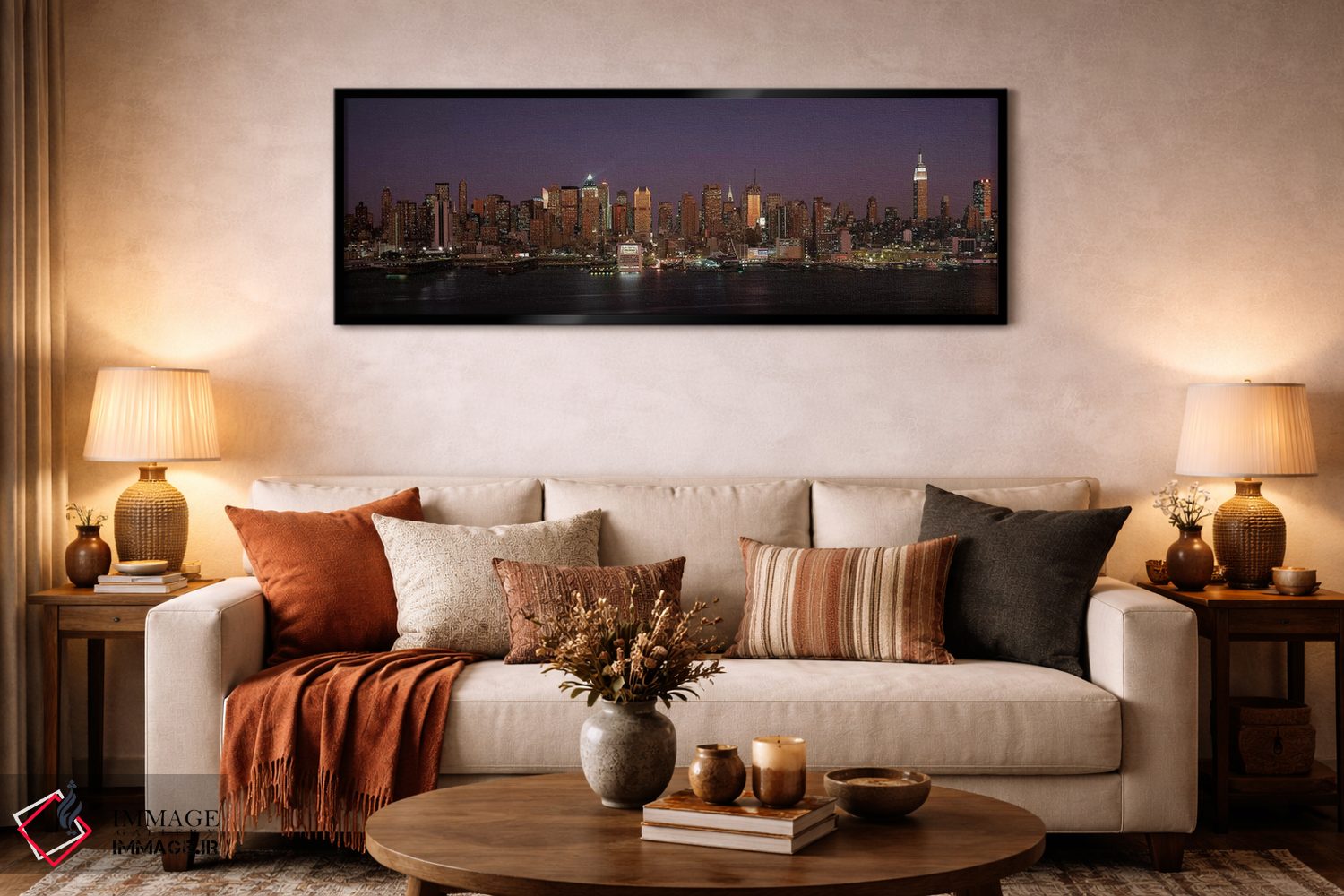 تابلو دکوراتیو Midtown, Manhattan, New York City, New York, USA" - "آس… اثر پانورامیک ایمجز - D6B