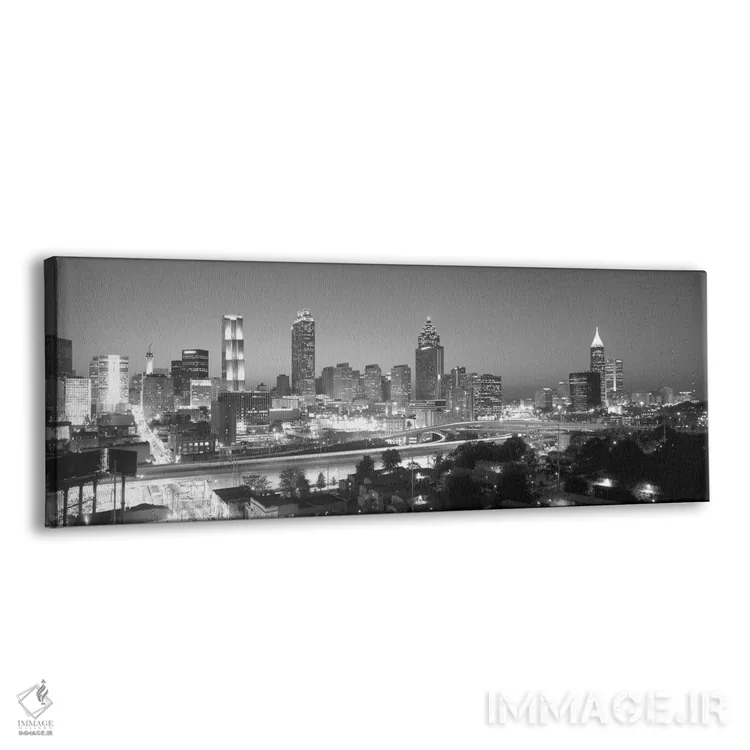 تابلو دکوراتیو Atlanta, Fulton County, Georgia, USA" - "آسمان نمای مرک… اثر پانورامیک ایمجز - نمای پرسپکتیو محصول