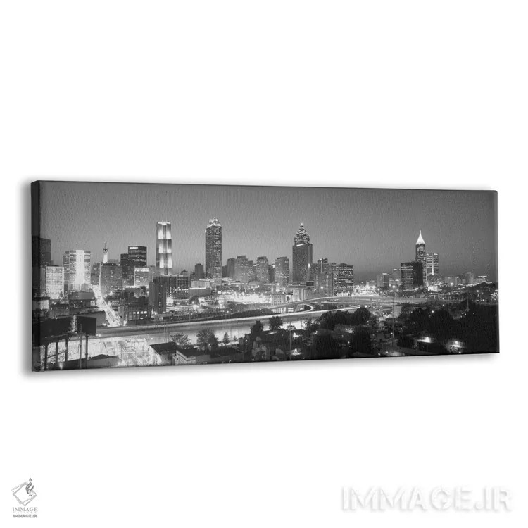 تابلو دکوراتیو Atlanta, Fulton County, Georgia, USA" - "آسمان نمای مرک… اثر پانورامیک ایمجز - نمای پرسپکتیو محصول