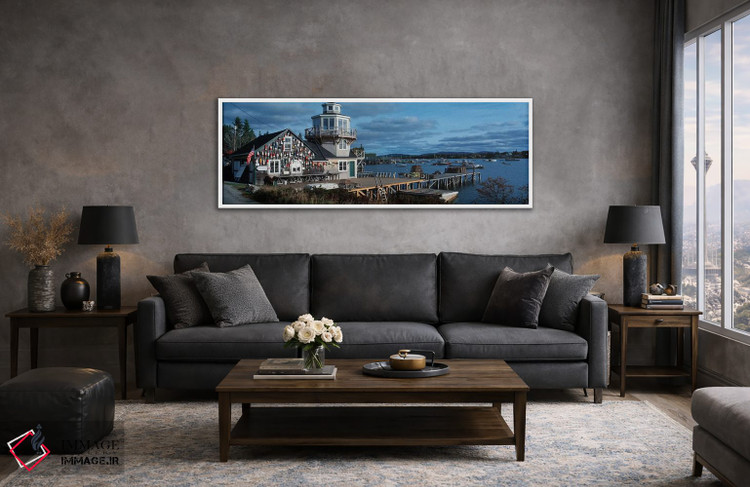 تابلو دکوراتیو Bass Harbor, Hancock County, Maine, USA" - "اسکله خانوا… اثر پانورامیک ایمجز - D4W