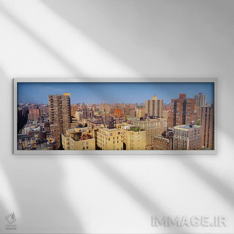تابلو دکوراتیو Upper West Side, Manhattan, New York City, New York, US… اثر پانورامیک ایمجز - نمای قابدار سفید