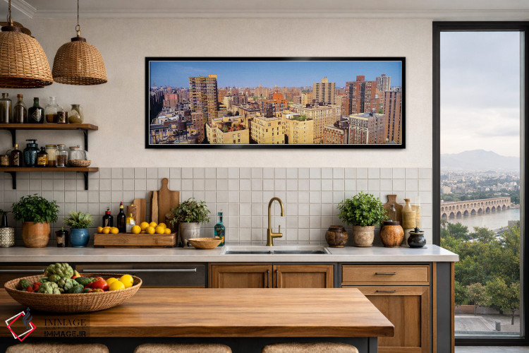 تابلو دکوراتیو Upper West Side, Manhattan, New York City, New York, US… اثر پانورامیک ایمجز - D3B