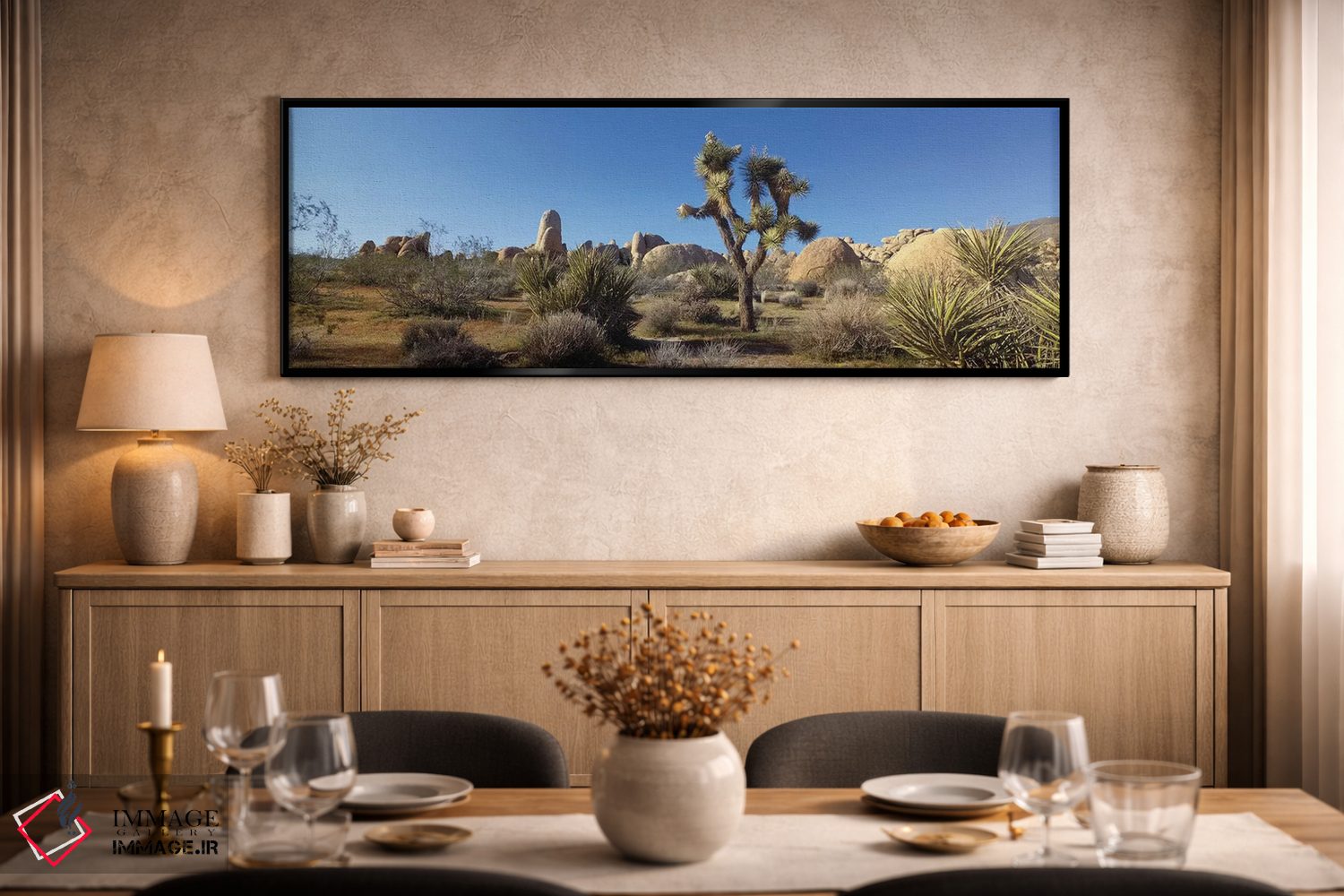 تابلو دکوراتیو Joshua Tree National Park, California, USA" - "منظره به… اثر پانورامیک ایمجز - D1B