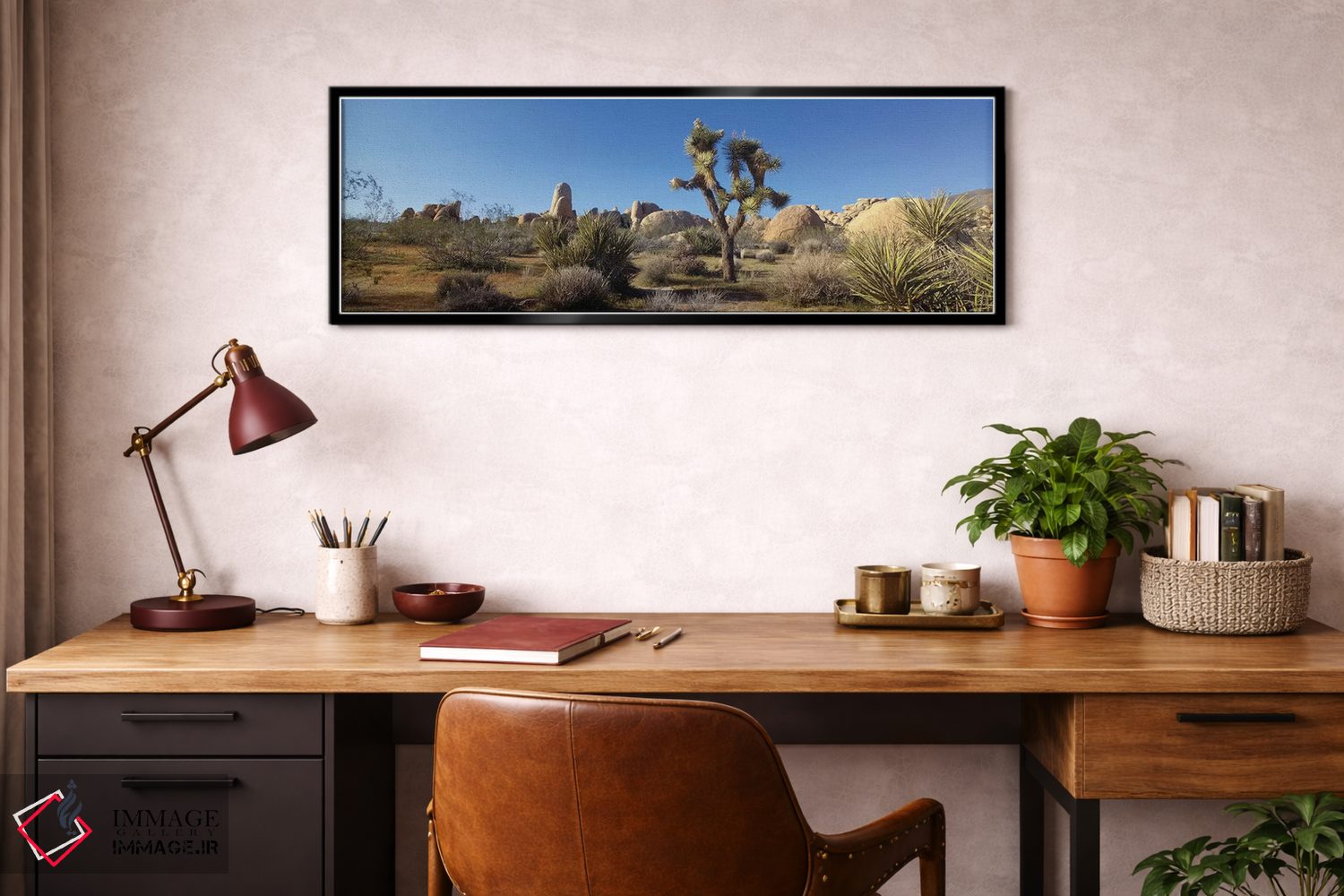 تابلو دکوراتیو Joshua Tree National Park, California, USA" - "منظره به… اثر پانورامیک ایمجز - D3B