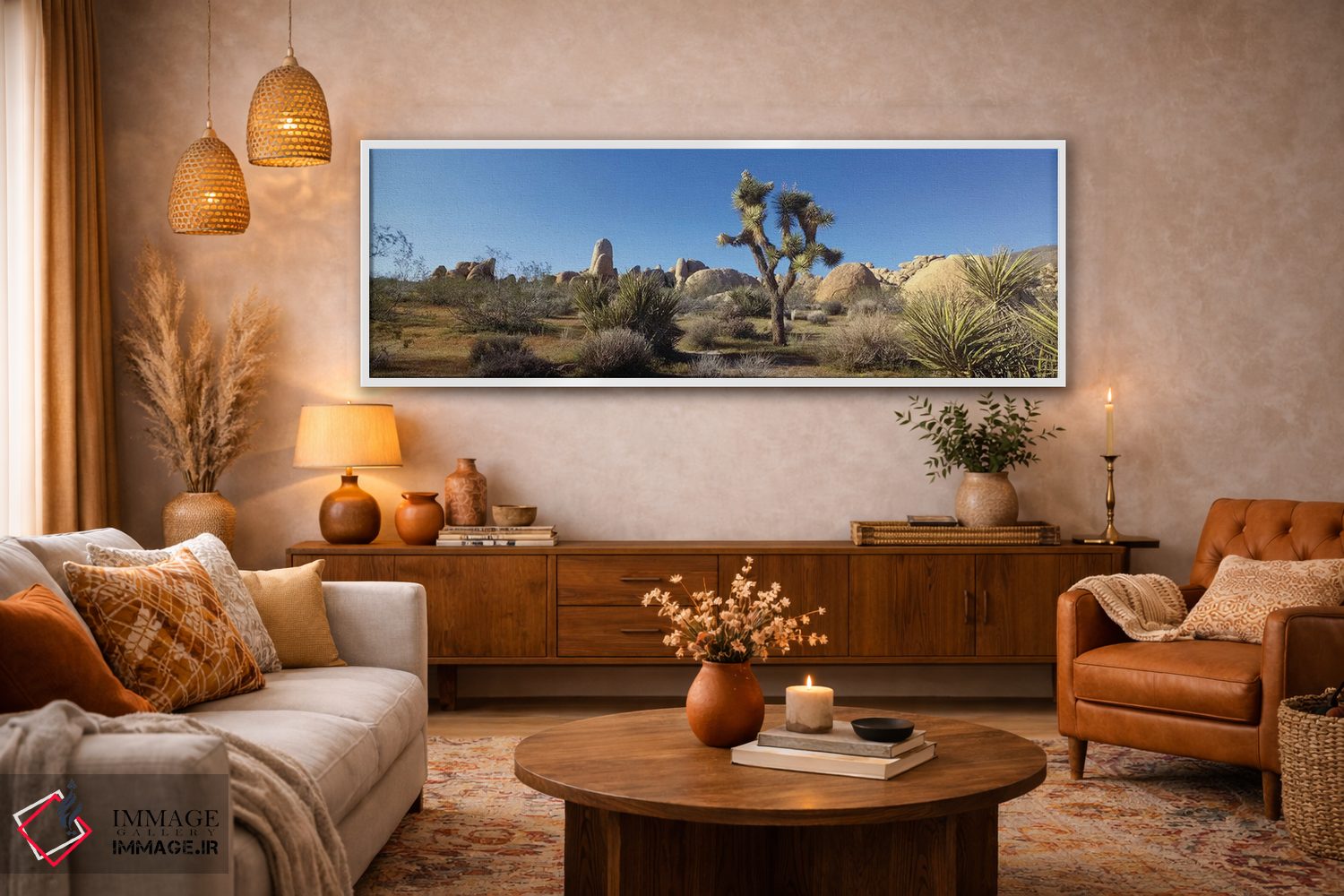 تابلو دکوراتیو Joshua Tree National Park, California, USA" - "منظره به… اثر پانورامیک ایمجز - D4W
