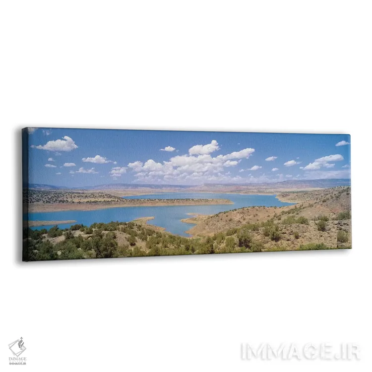 تابلو دکوراتیو Rio Arriba County, New Mexico, USA" - "مخزن دریاچه ابیک… اثر پانورامیک ایمجز - نمای پرسپکتیو محصول