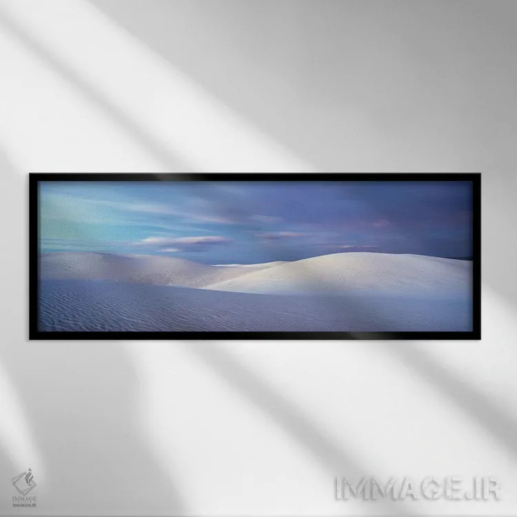 تابلو دکوراتیو White Sands National Monument, New Mexico, USA" - "منظر… اثر پانورامیک ایمجز - نمای قابدار مشکی