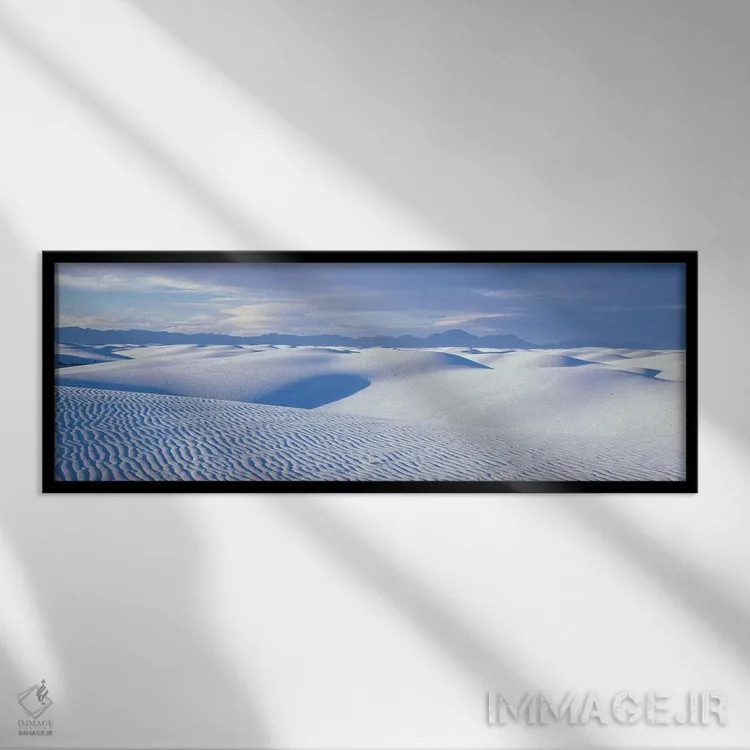 تابلو دکوراتیو White Sands National Monument, New Mexico, USA" - "منظر… اثر پانورامیک ایمجز - نمای قابدار مشکی