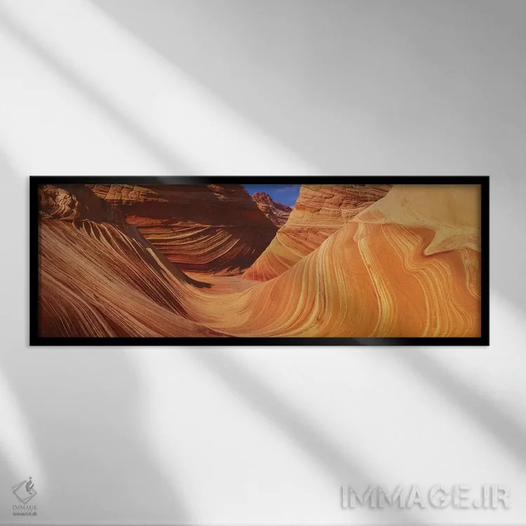 تابلو دکوراتیو Coyote Buttes, Paria Canyon-Vermilion Cliffs Wilderness… اثر پانورامیک ایمجز - نمای قابدار مشکی