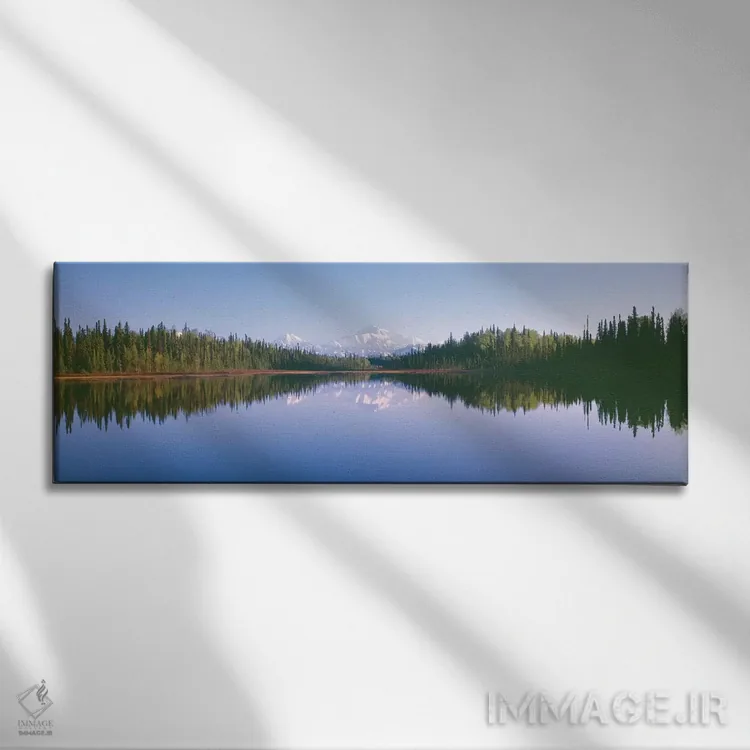 تابلو دکوراتیو Alaska Range, Denali National Park and Preserve, Alaska… اثر پانورامیک ایمجز - نمای روبهرو روی دیوار