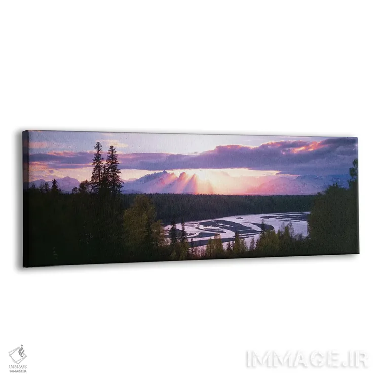 تابلو دکوراتیو Denali , Alaska Range, Denali National Park and Preserv… اثر پانورامیک ایمجز - نمای پرسپکتیو محصول