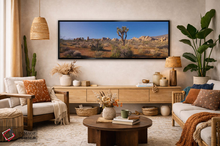 تابلو دکوراتیو Joshua Tree National Park, California, USA" - "منظره به… اثر پانورامیک ایمجز - D2B