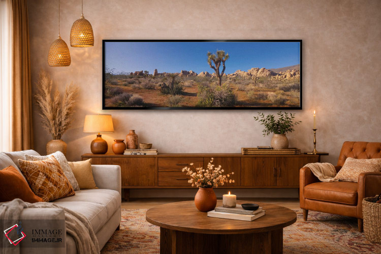 تابلو دکوراتیو Joshua Tree National Park, California, USA" - "منظره به… اثر پانورامیک ایمجز - D6B