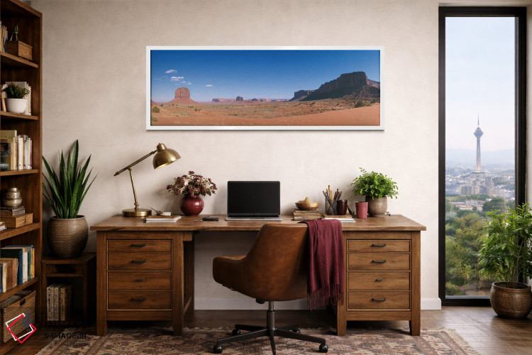 تابلو دکوراتیو دره یادبود، پارک قبیله ای ناواهو اثر پانورامیک ایمجز - D1W