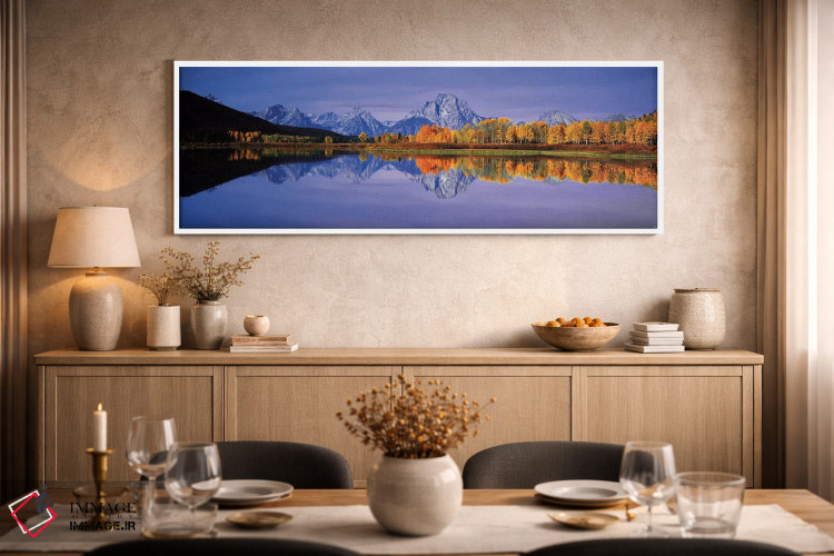 تابلو دکوراتیو Rocky Mountains, Grand Teton National Park, Teton Count… اثر پانورامیک ایمجز - D2W