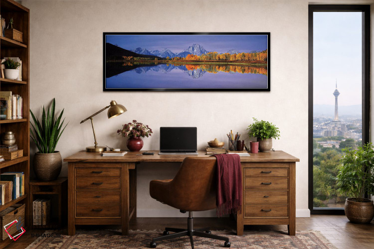 تابلو دکوراتیو Rocky Mountains, Grand Teton National Park, Teton Count… اثر پانورامیک ایمجز - D3B