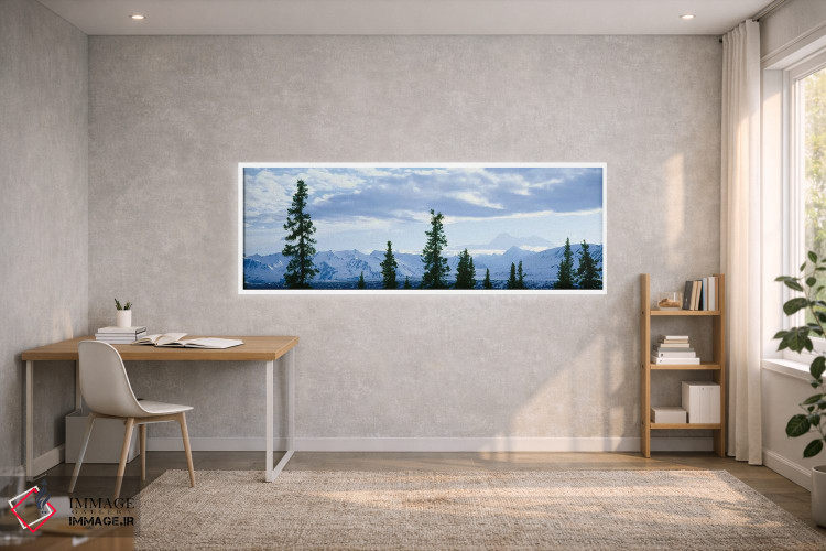 تابلو دکوراتیو Alaska Range, Denali National Park and Preserve, Alaska… اثر پانورامیک ایمجز - D1W