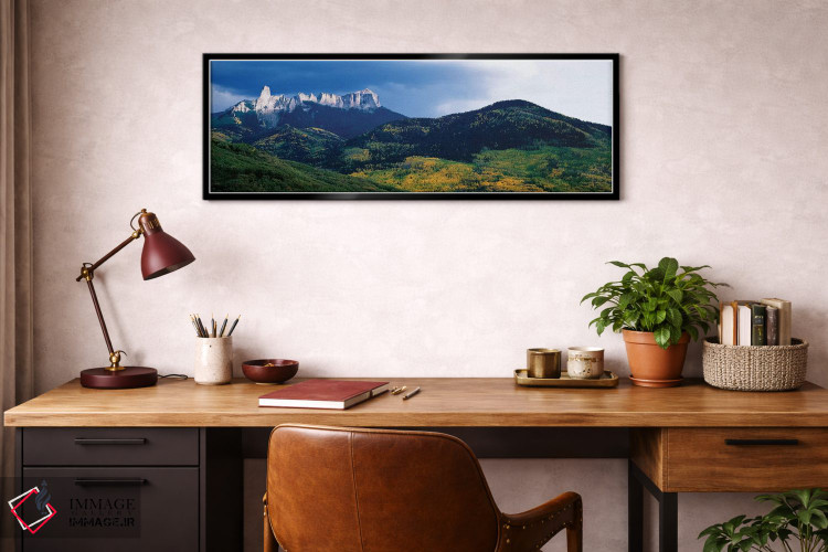 تابلو دکوراتیو Cimarron Range, San Juan Mountains, Ouray County, Color… اثر پانورامیک ایمجز - D4B