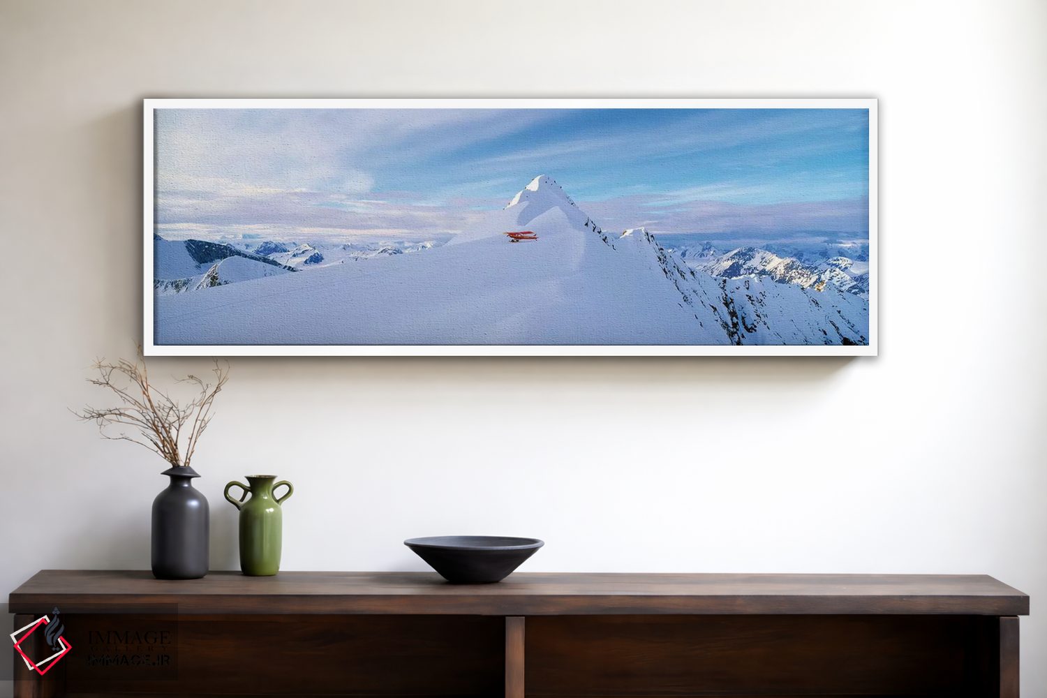 تابلو دکوراتیو Wrangell-St. Elias National Park, Alaska, USA" - "هواپی… اثر پانورامیک ایمجز - D1W