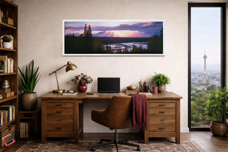 تابلو دکوراتیو Denali , Alaska Range, Denali National Park and Preserv… اثر پانورامیک ایمجز - D1W