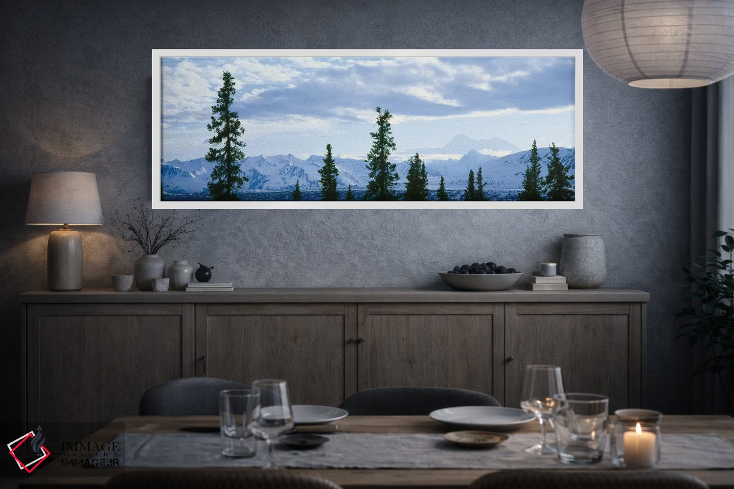 تابلو دکوراتیو Alaska Range, Denali National Park and Preserve, Alaska… اثر پانورامیک ایمجز - D3W