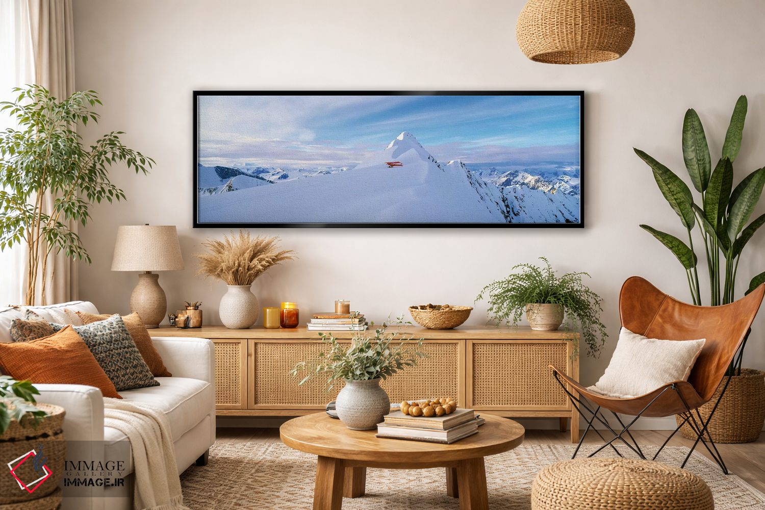 تابلو دکوراتیو Wrangell-St. Elias National Park, Alaska, USA" - "هواپی… اثر پانورامیک ایمجز - D4B