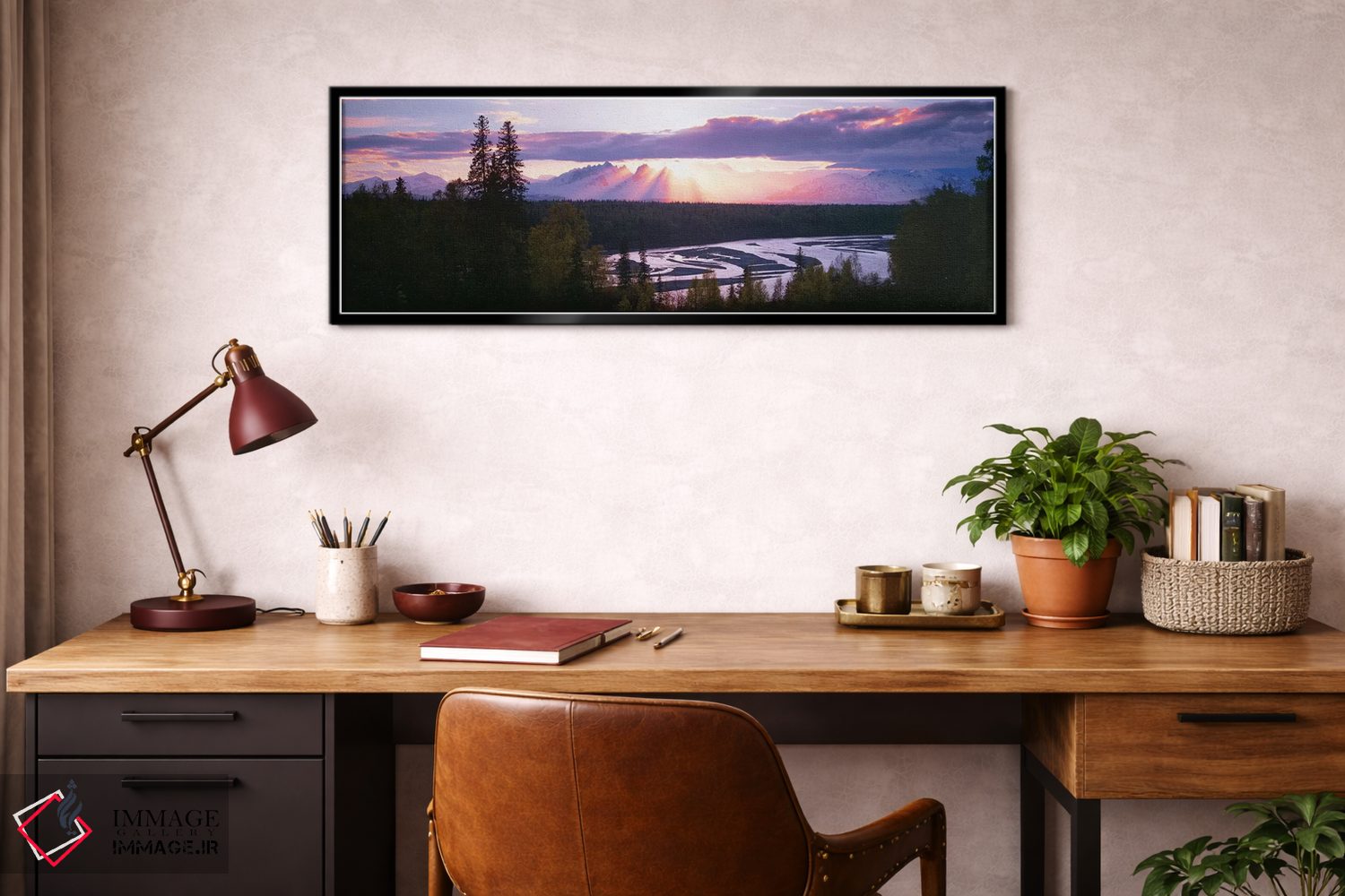 تابلو دکوراتیو Denali , Alaska Range, Denali National Park and Preserv… اثر پانورامیک ایمجز - D4B