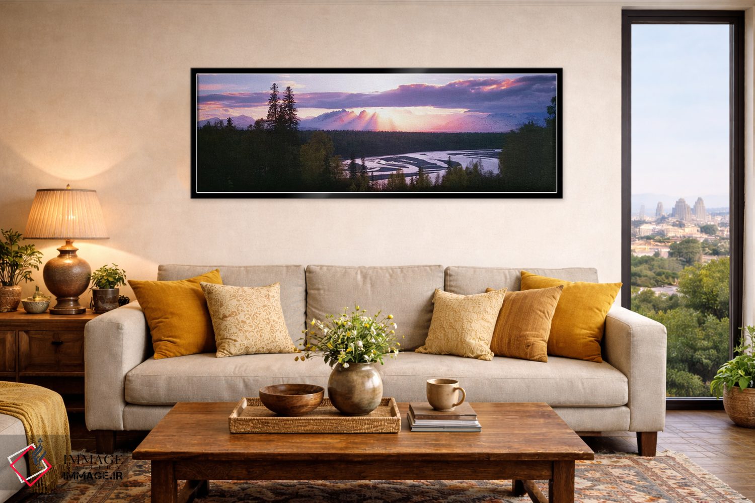 تابلو دکوراتیو Denali , Alaska Range, Denali National Park and Preserv… اثر پانورامیک ایمجز - D5B