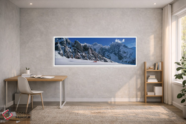 تابلو دکوراتیو Wrangell-St. Elias National Park, Alaska, USA" - "هواپی… اثر پانورامیک ایمجز - D1W