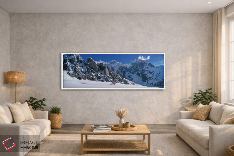 تابلو دکوراتیو Wrangell-St. Elias National Park, Alaska, USA" - "هواپی… اثر پانورامیک ایمجز - D2W