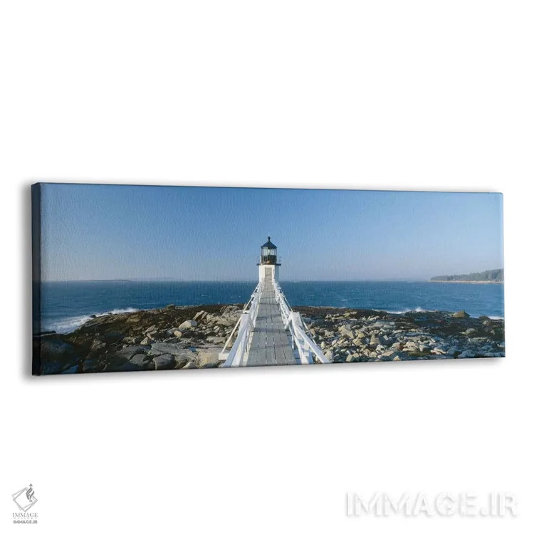 تابلو دکوراتیو "فانوس دریایی مارشال پوینت، پورت کلاید، سنت جورج، شهرست… اثر پانورامیک ایمجز - نمای پرسپکتیو محصول