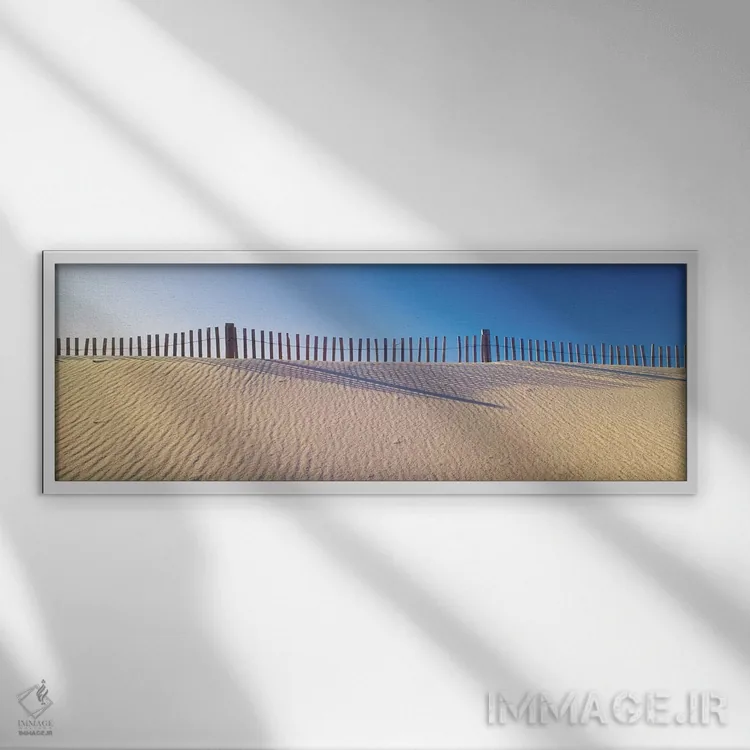 تابلو دکوراتیو "حصار ساحلی، جزیره سانتا روزا، فلوریدا، ایالات متحده آم… اثر پانورامیک ایمجز - نمای قابدار سفید