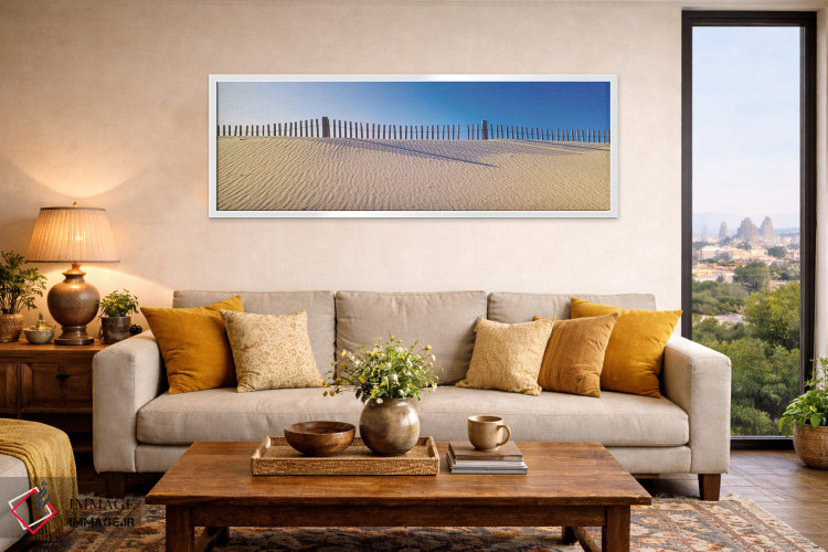 تابلو دکوراتیو "حصار ساحلی، جزیره سانتا روزا، فلوریدا، ایالات متحده آم… اثر پانورامیک ایمجز - D4W