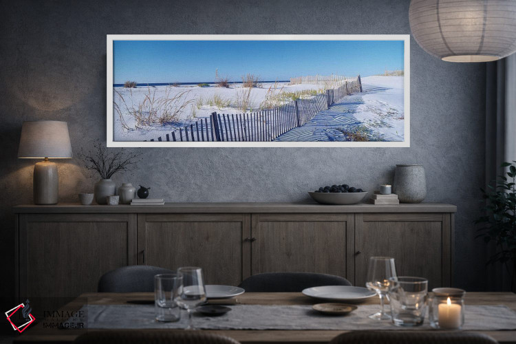 تابلو دکوراتیو "منظره ساحلی، جزیره سانتا روزا، فلوریدا، ایالات متحده آ… اثر پانورامیک ایمجز - D3W