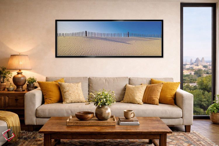 تابلو دکوراتیو "حصار ساحلی، جزیره سانتا روزا، فلوریدا، ایالات متحده آم… اثر پانورامیک ایمجز - D6B