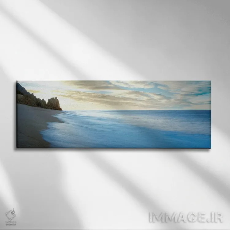 تابلو دکوراتیو "منظره دریا در غروب، کابو سن لوکاس، باخا کالیفرنیا سور… اثر پانورامیک ایمجز - نمای روبهرو روی دیوار